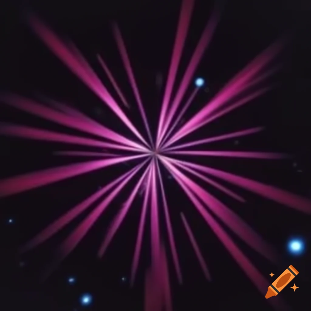 Space scene with asteroids, neon highlights, and space warriors
