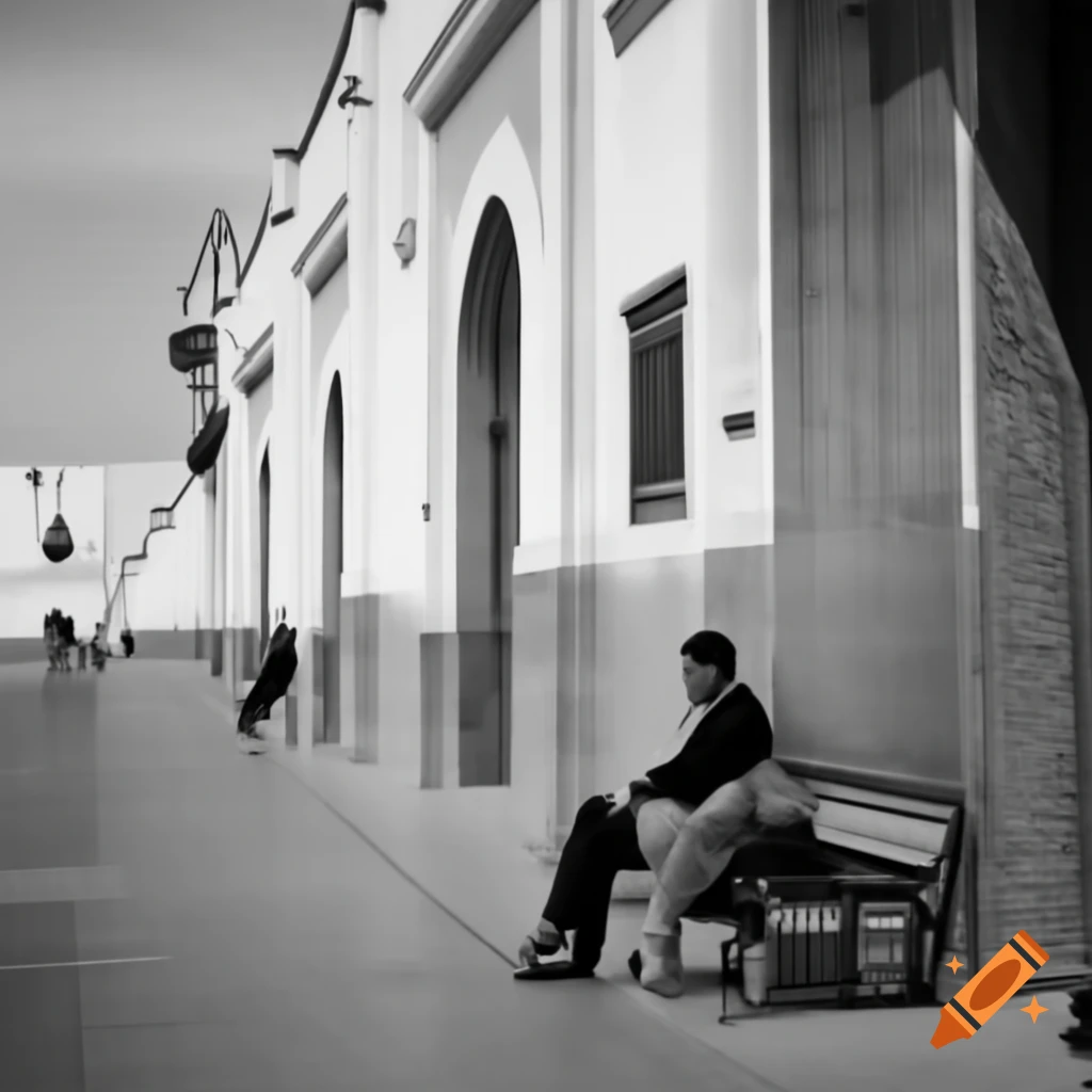 Public bench in Algiers