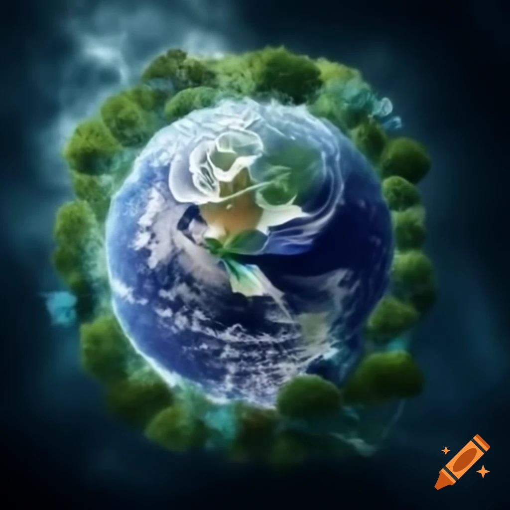 Climate change conference promotional poster