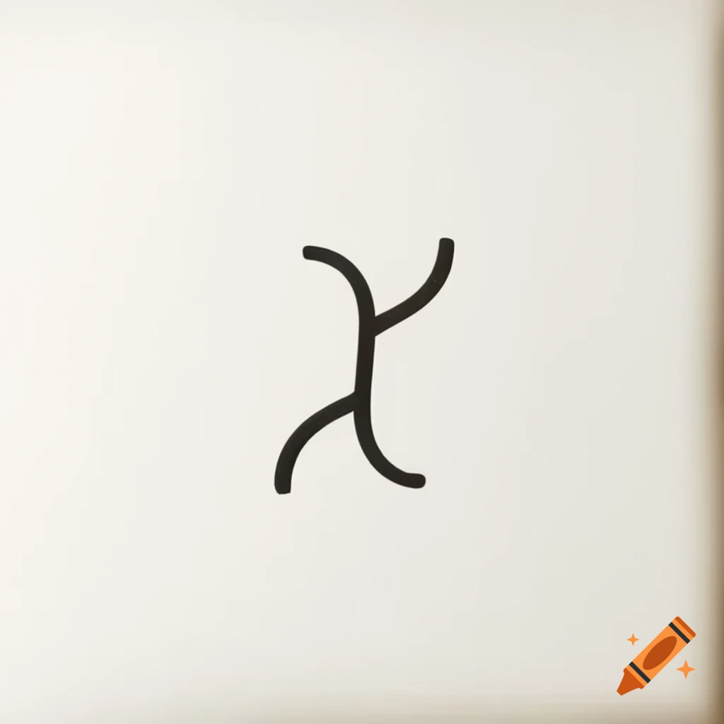Simple ink drawing of a medieval book symbol