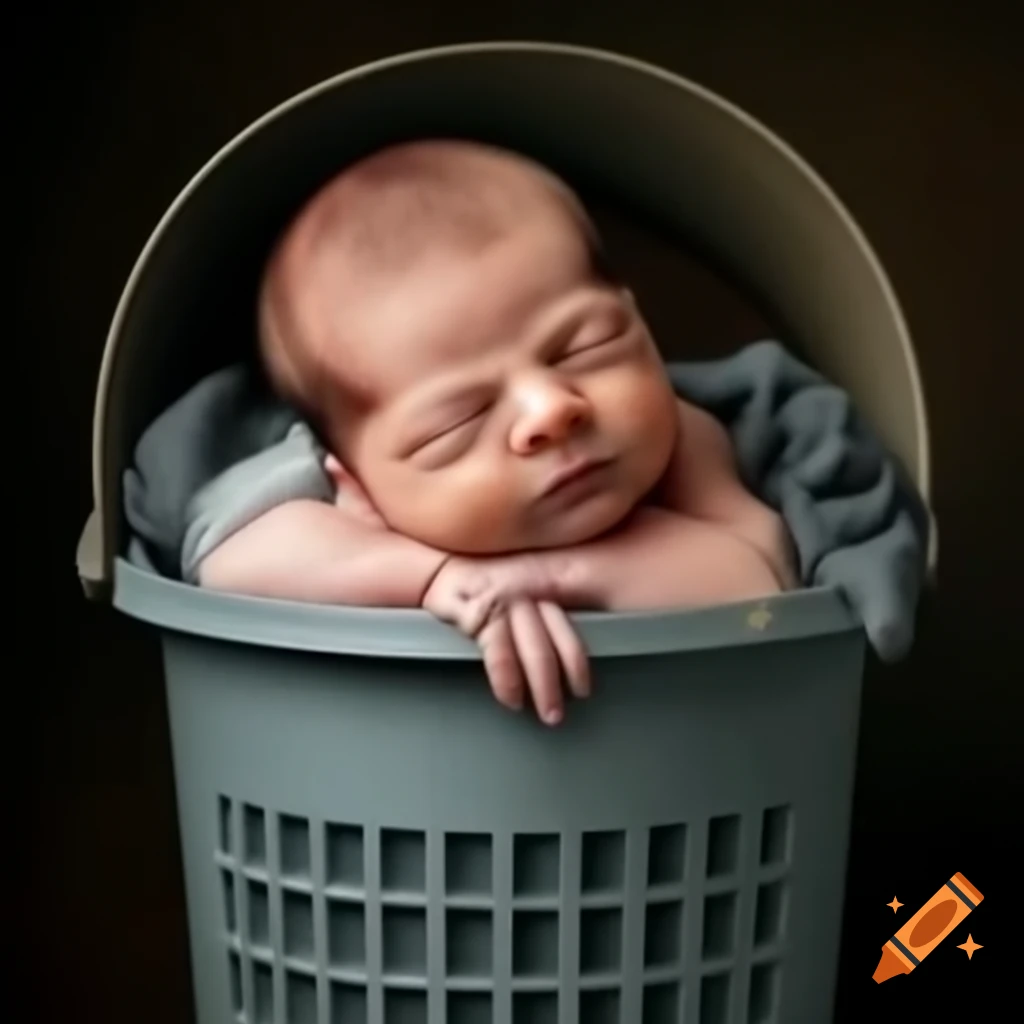 Newborn baby found in unconventional location