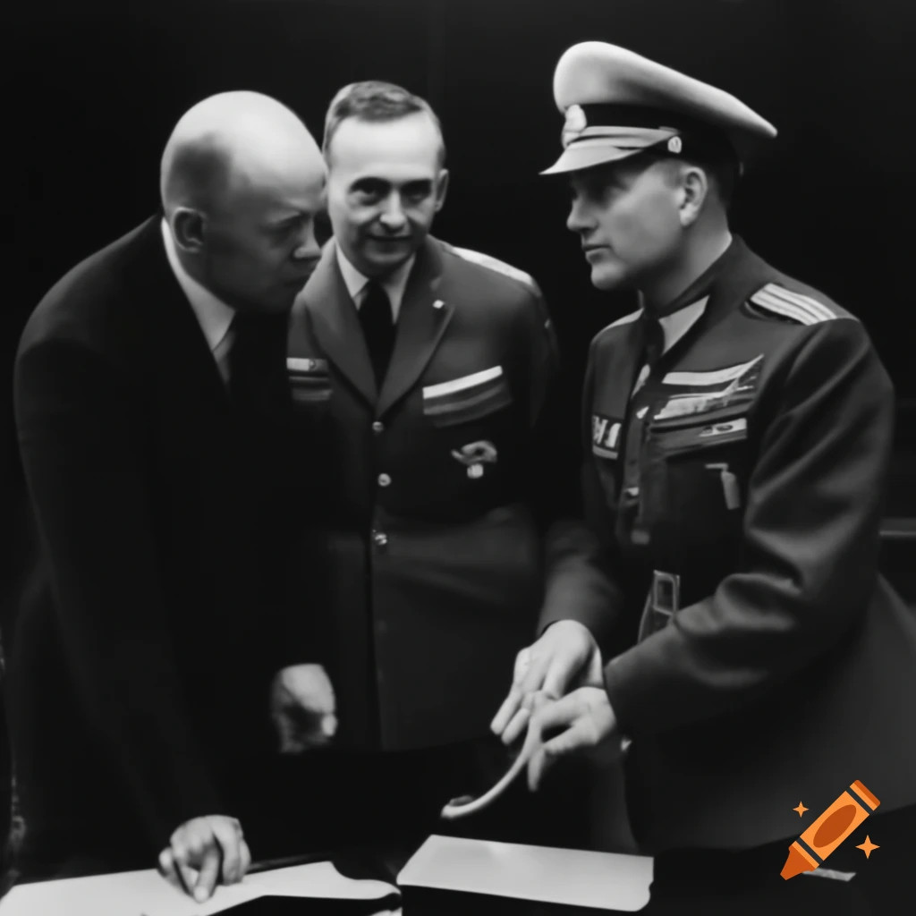 Signing of peace agreement between Great Britain and USA with Third Reich, September 1944