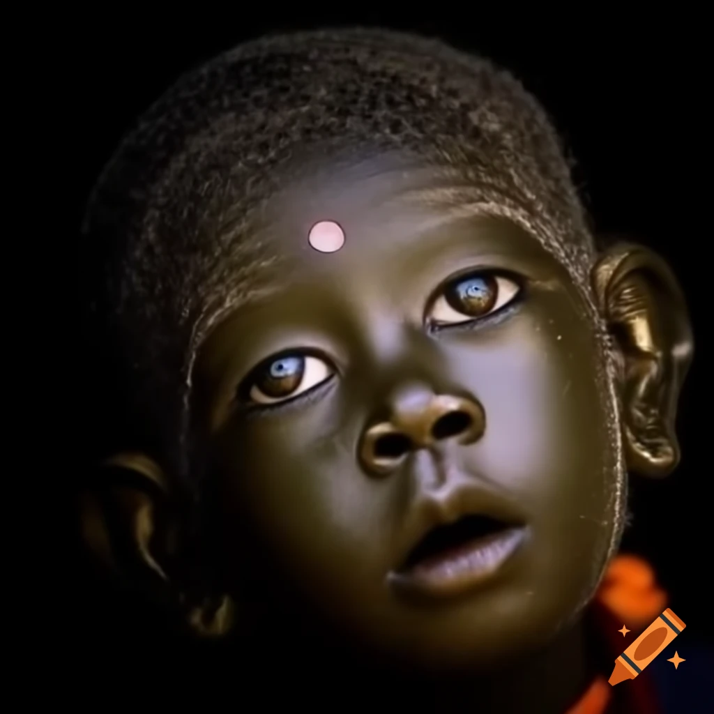 Abstract representation of a god head