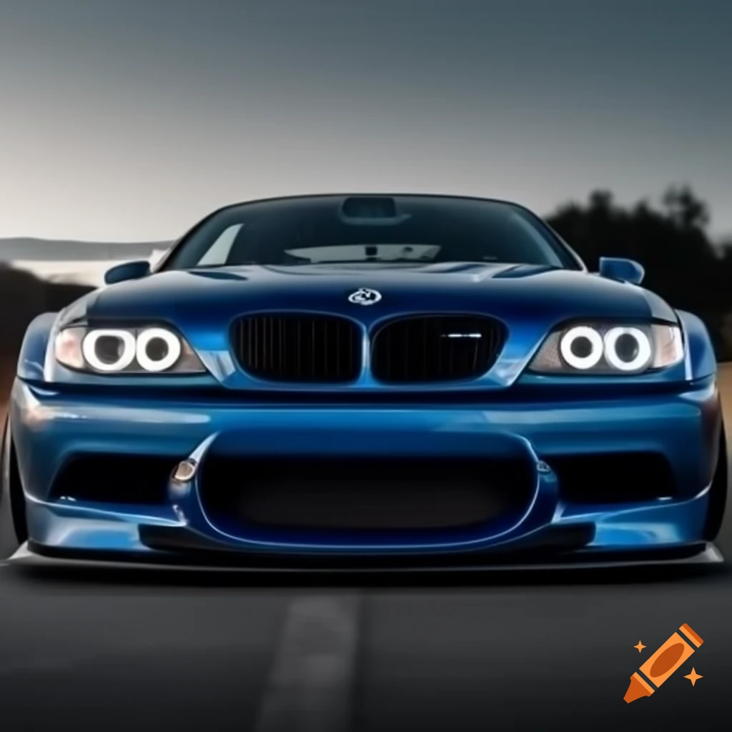 BMW 3 Series E46 facelift in Laguna Seca Blue with widebody kit