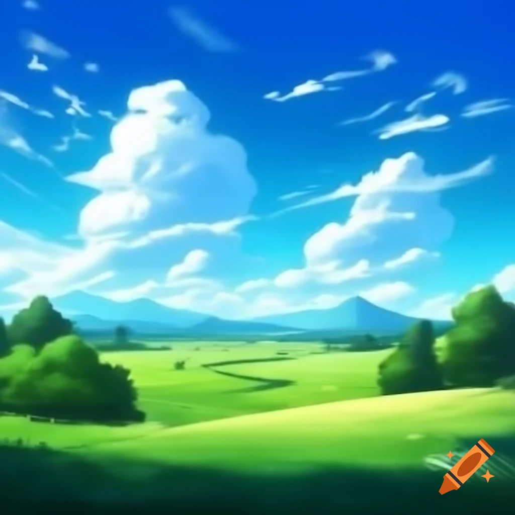 Beautiful landscape view with natural scenery