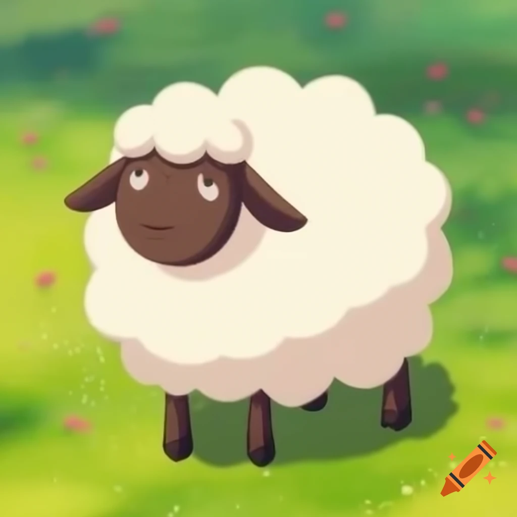 Sheep grazing in a field
