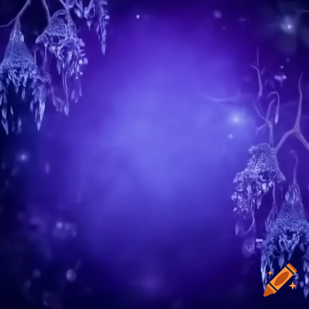Frozen purple background