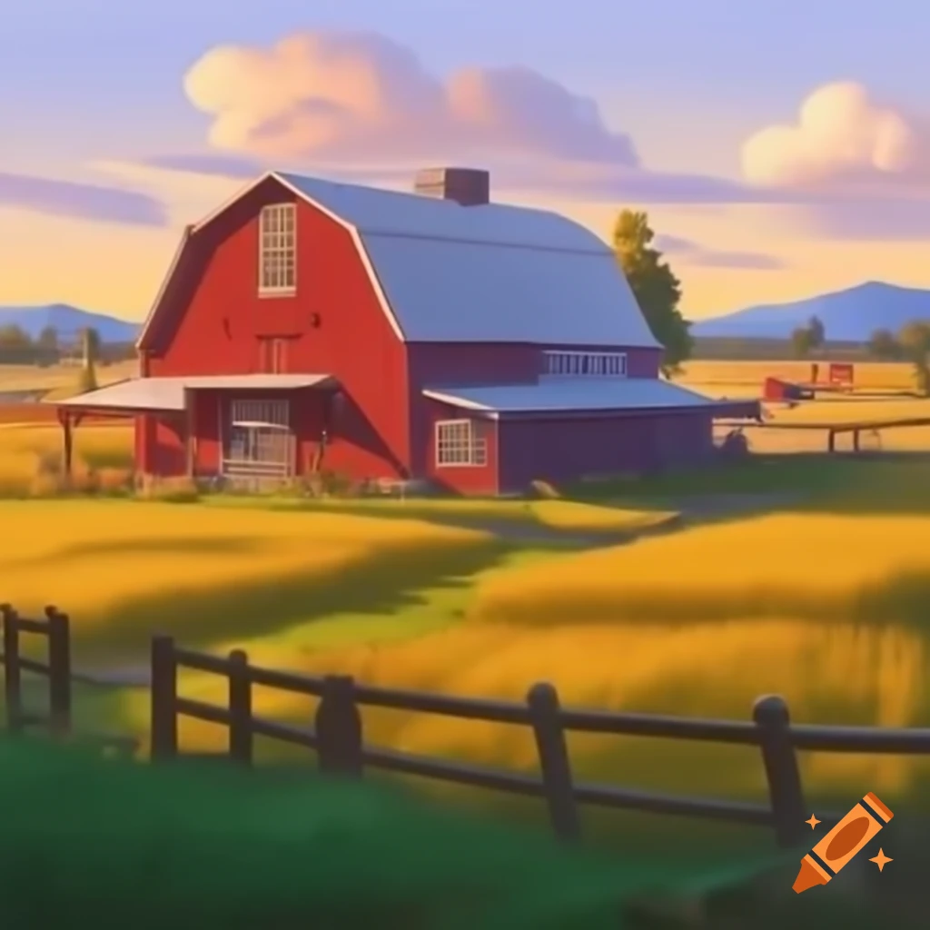 General view of a farm landscape