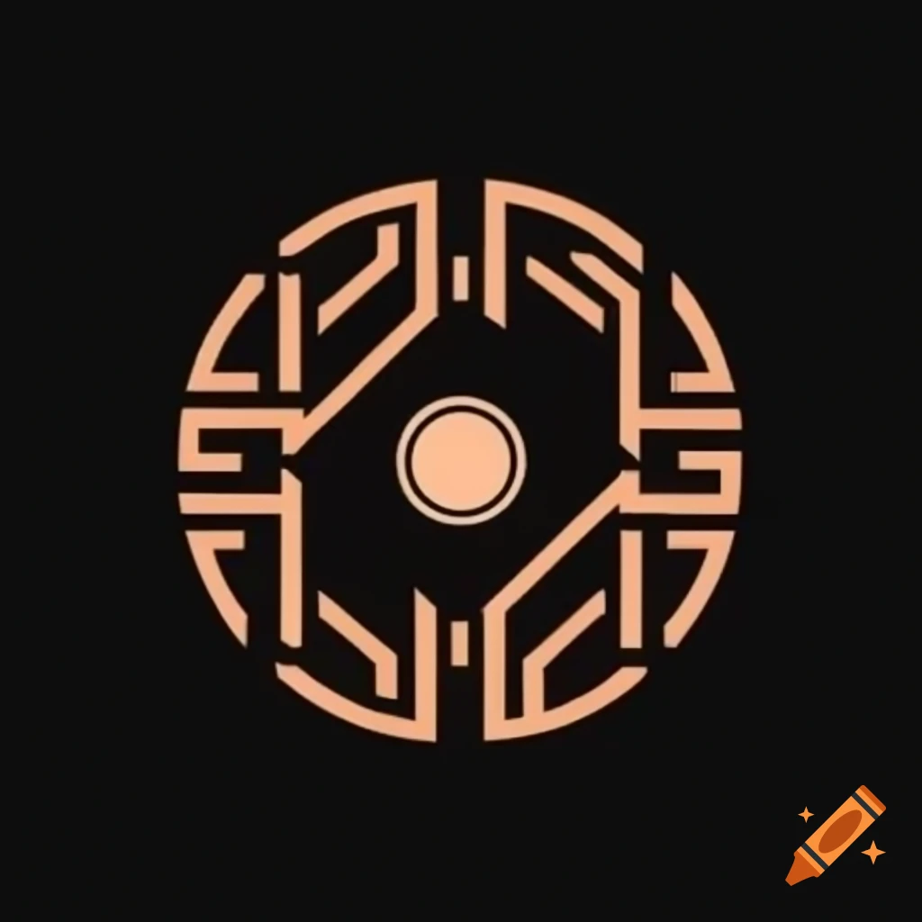 Geometric circle logo representing a mysterious cult