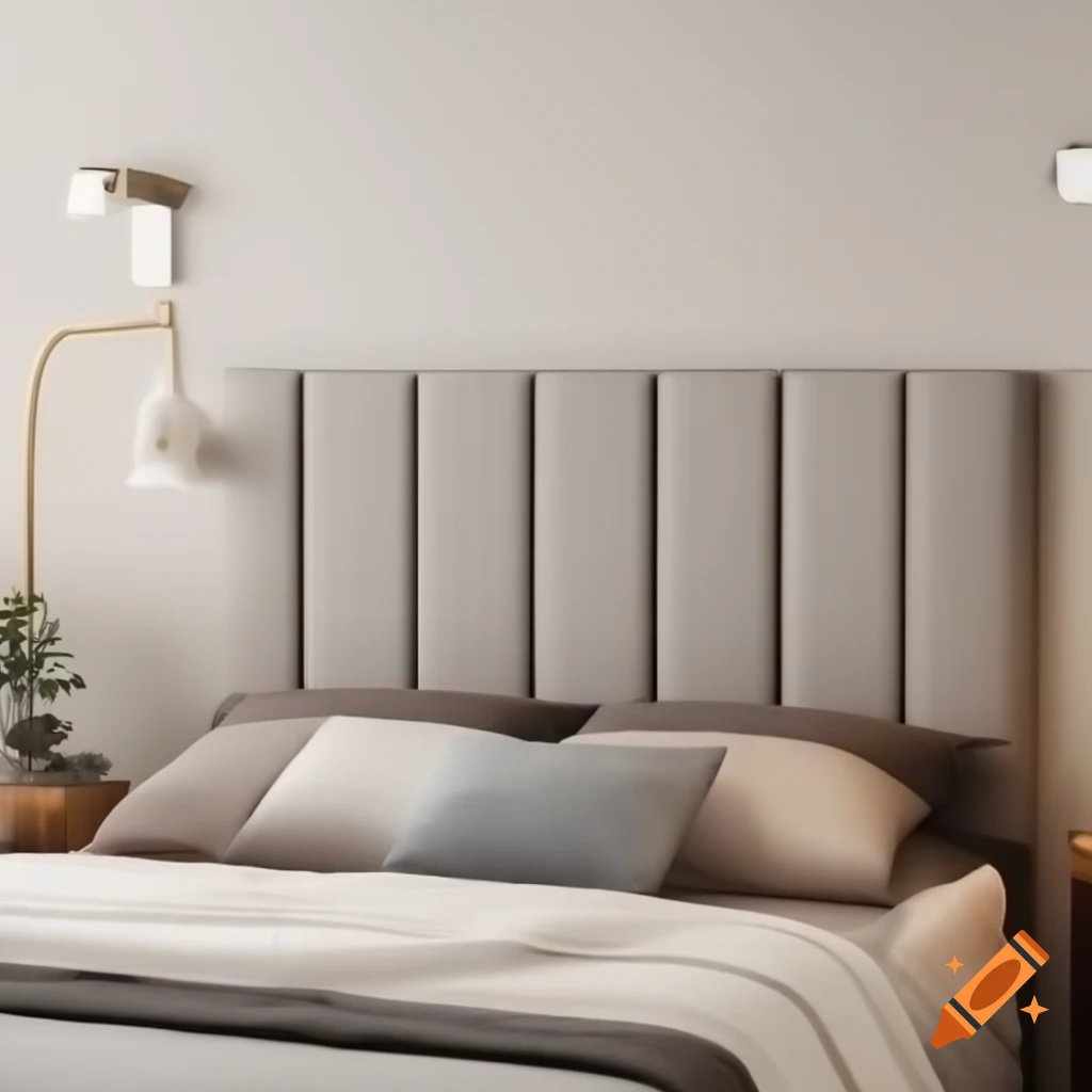 Vertical channel design on headboard