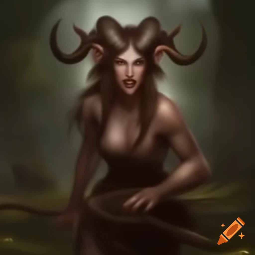 Friendly faun known for voice mimicking, helping lost humans