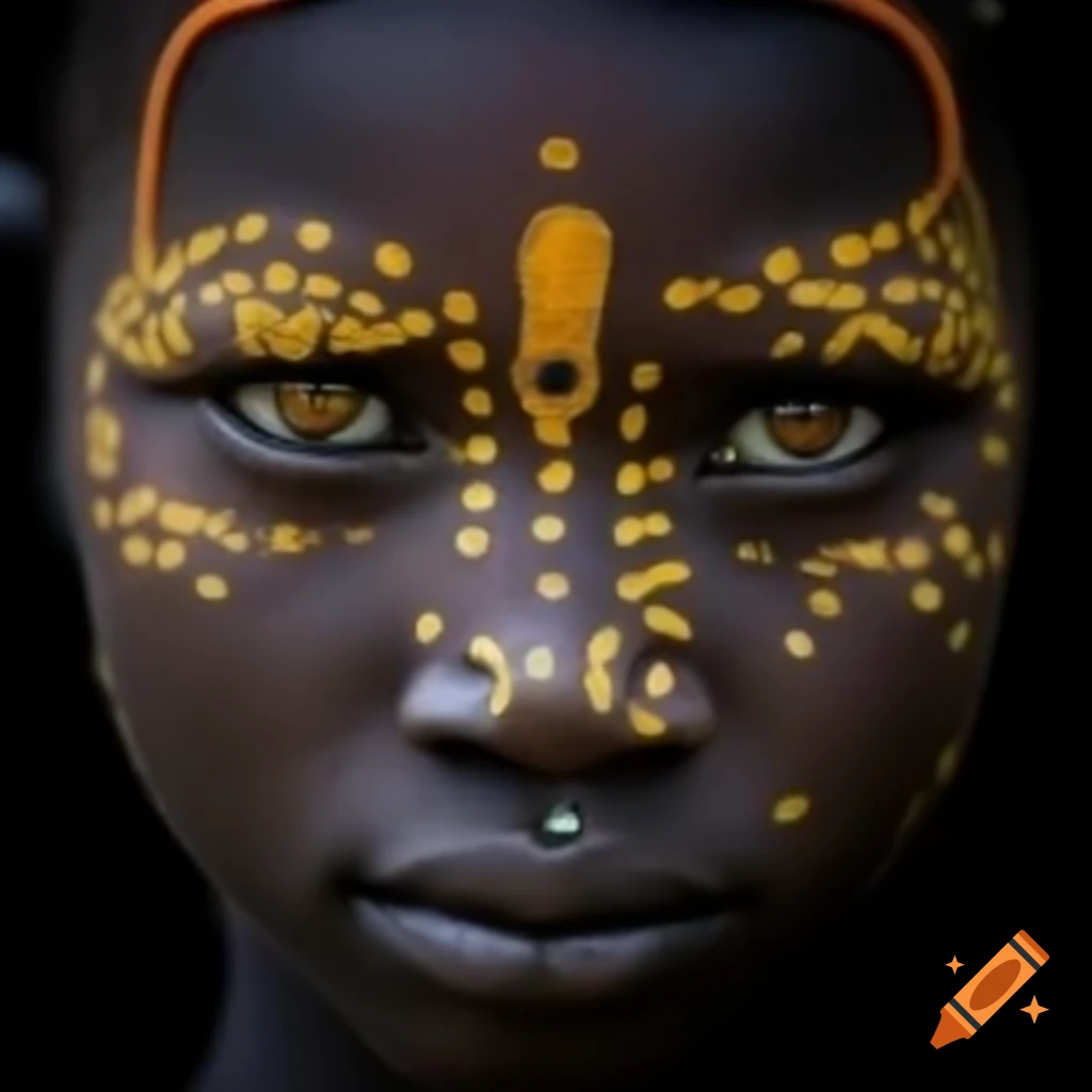 Abstract representation of a god head