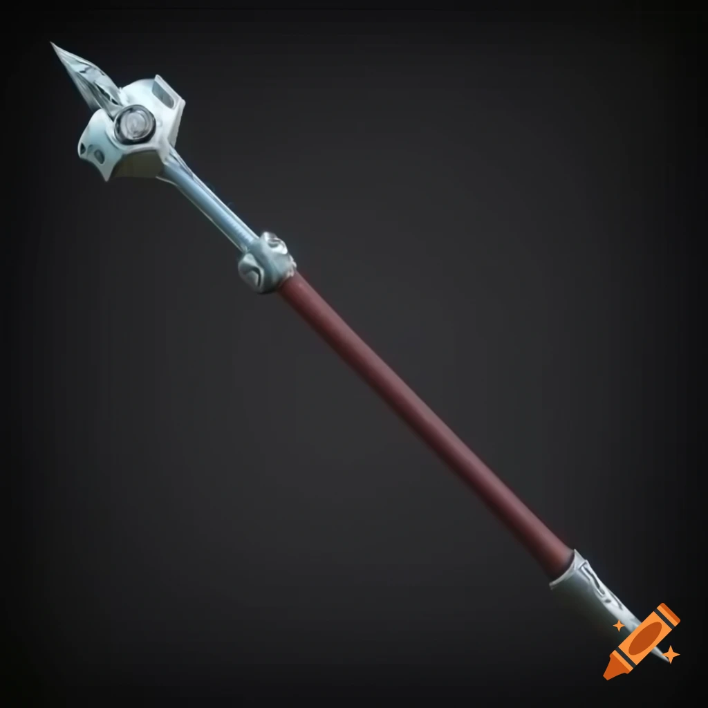 Fusion weapon combining mace and sword design