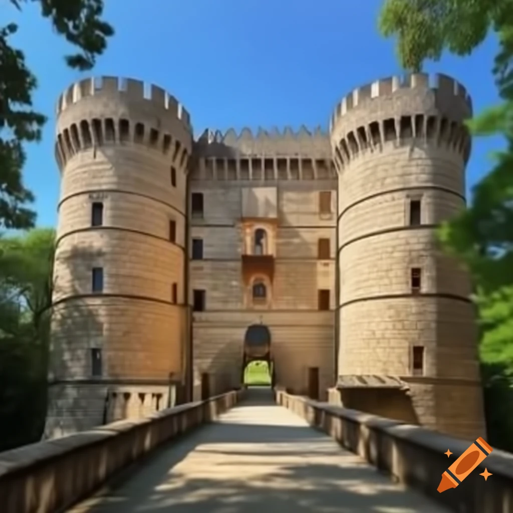 Medieval castle constructed in 2024