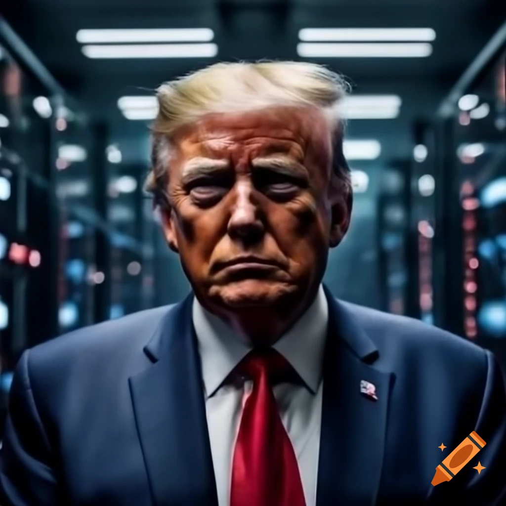 Donald Trump discussing support for AI and semiconductor technology