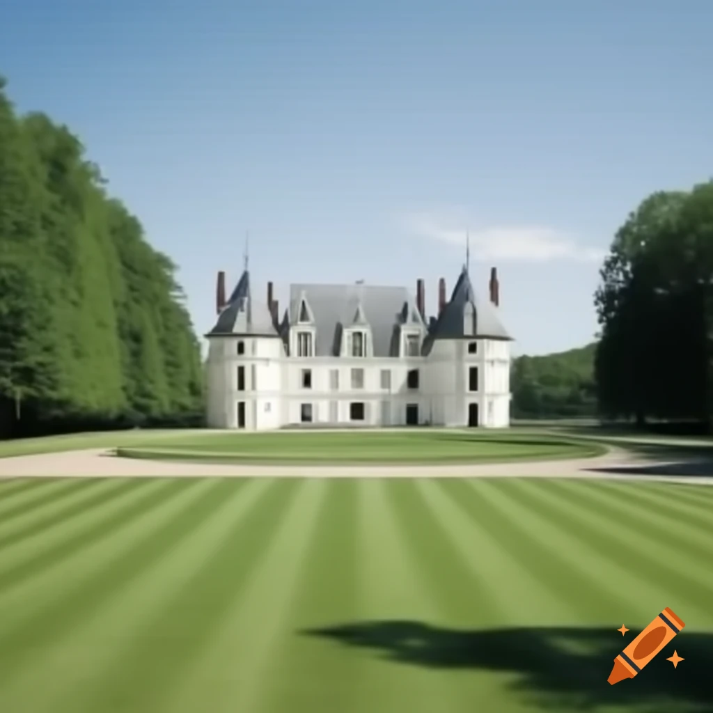 Elegant white manor