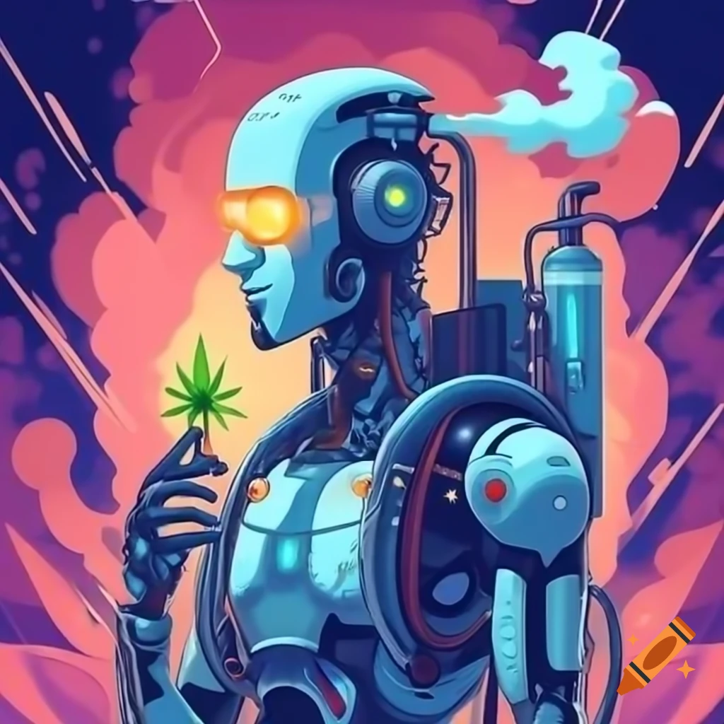 Cyborg using advanced vaporizer for cannabis
