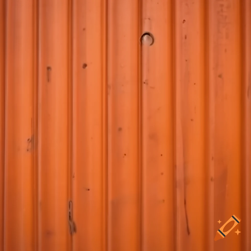 Seamless high-resolution rusty corrugated metal texture