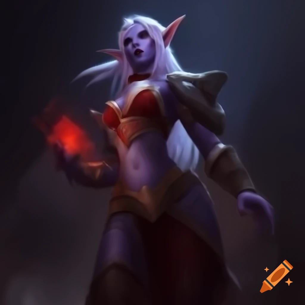 Female blood elf character from World of Warcraft