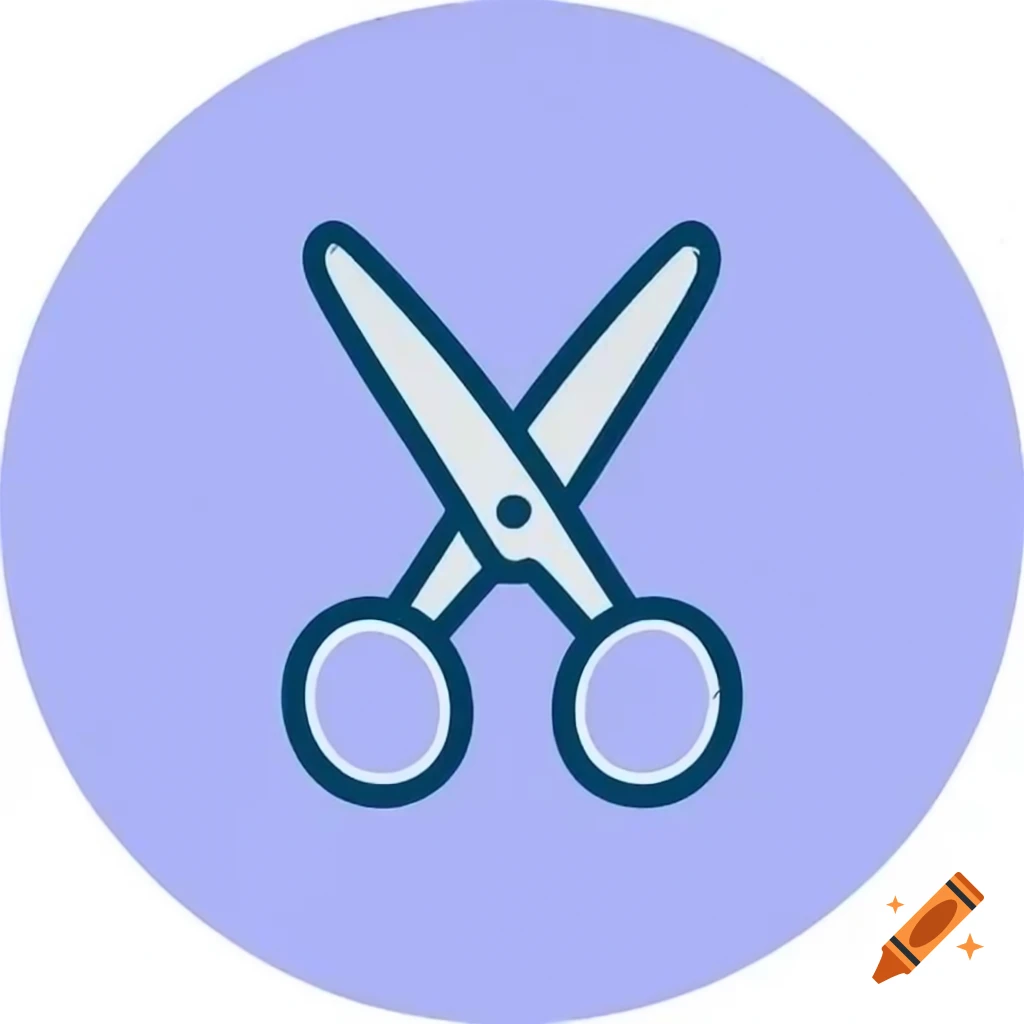 Scissors illuminated by sunlight