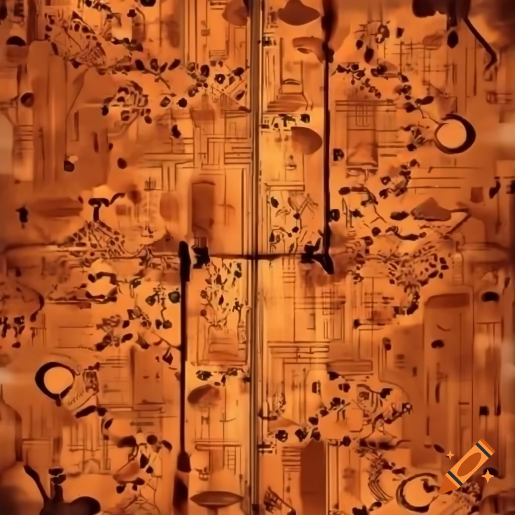 High-resolution rusty wall texture with intricate details