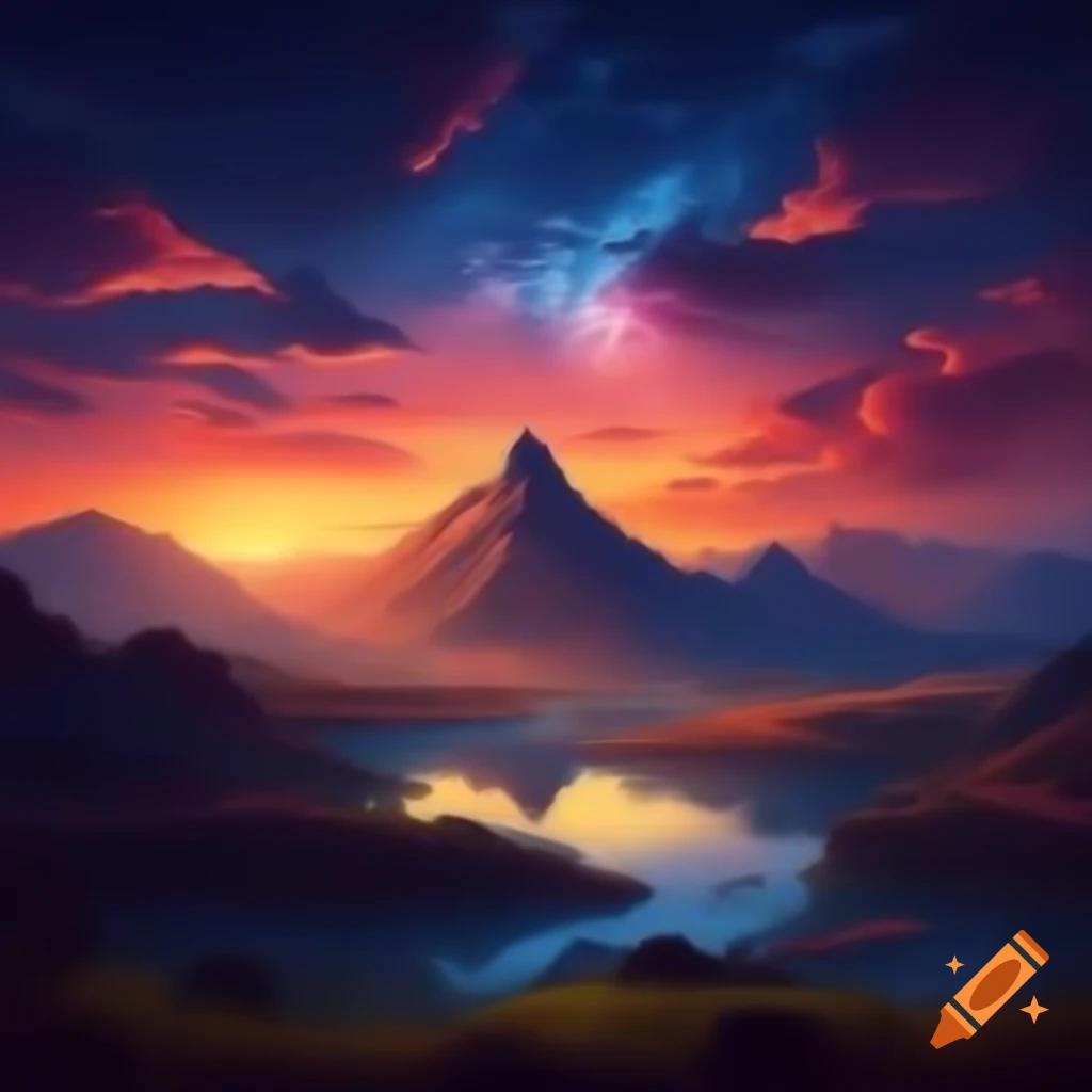 Digital art illustration