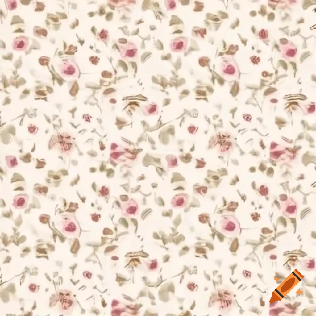 Dense floral pattern with tiny flowers