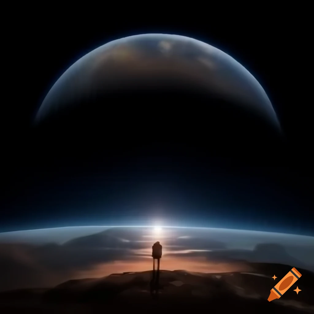 Representation of planet Gaia from Isaac Asimov's works