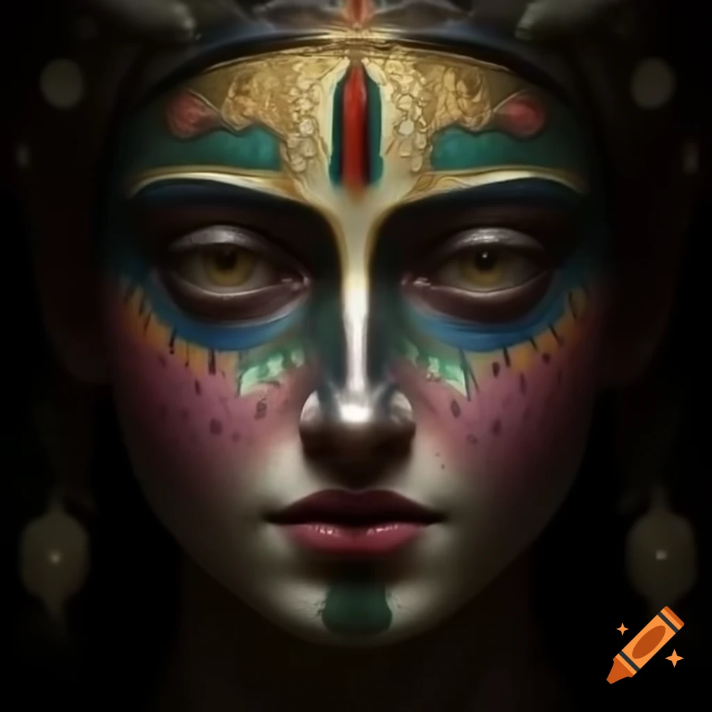 Abstract representation of a god head