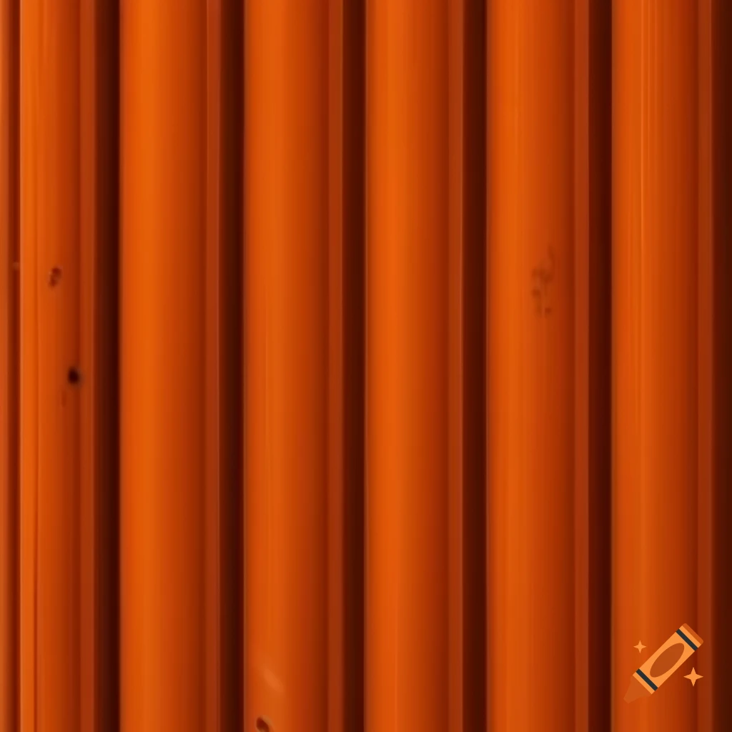 Seamless high-resolution rusty corrugated metal texture