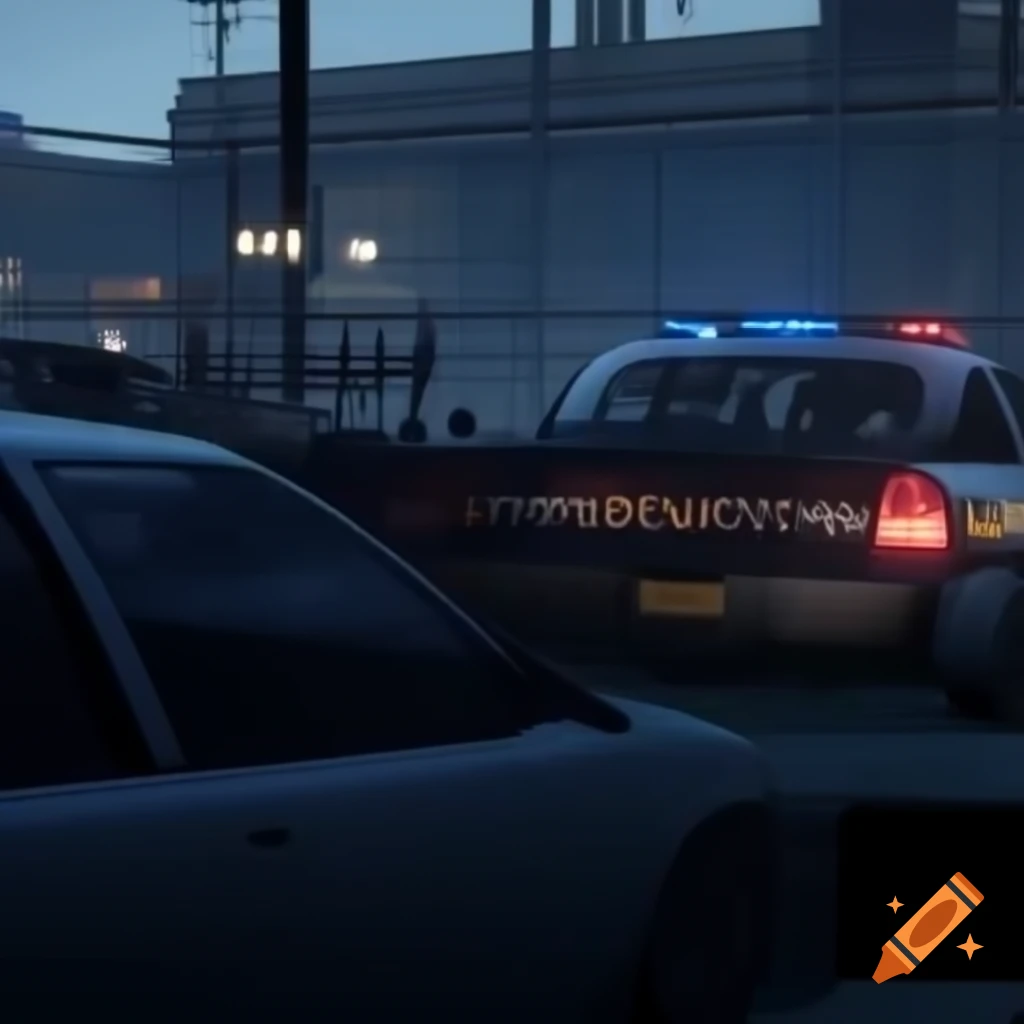 GTA V police terminal wallpaper design