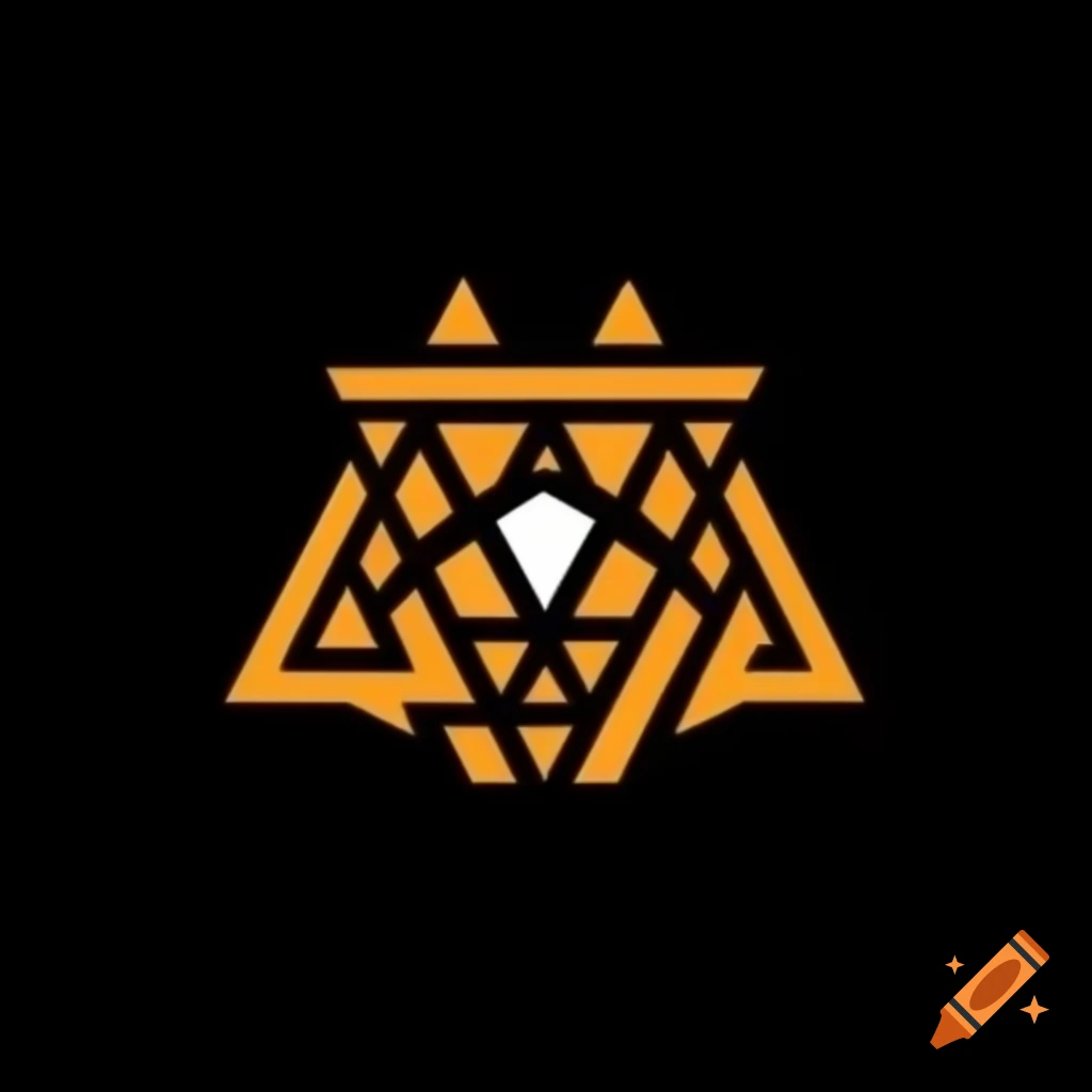 Geometric triangle logo representing orcish cult