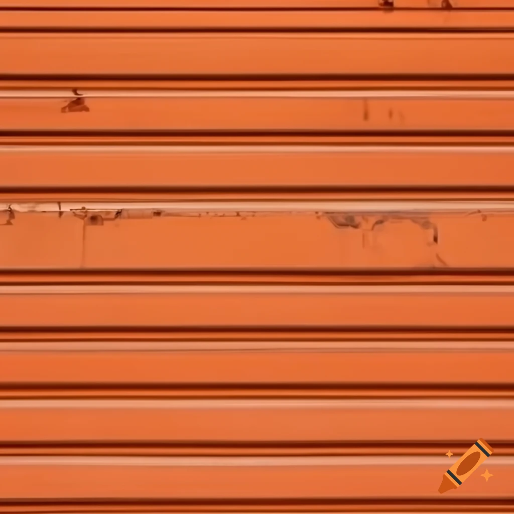 Seamless high-resolution rusty corrugated metal texture