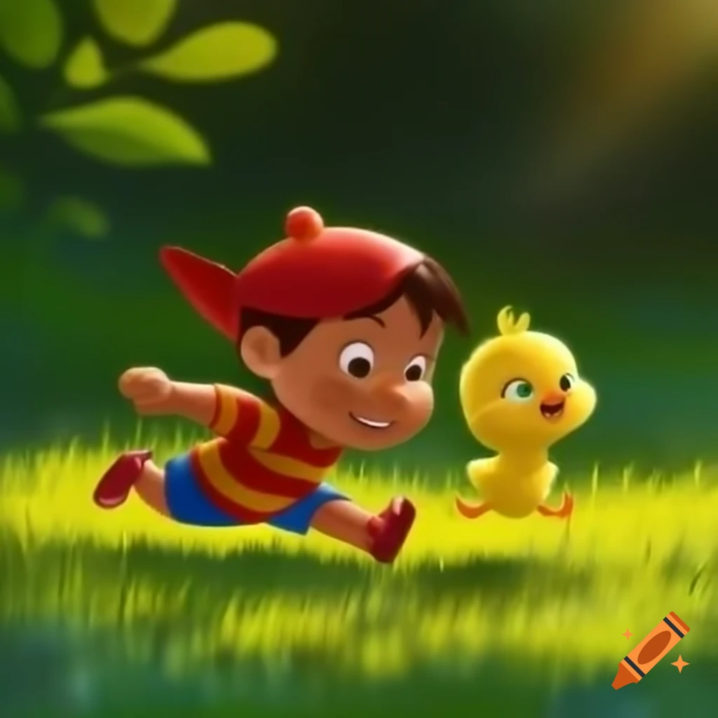 Alvin and the Chipmunks fleeing from P Diddy