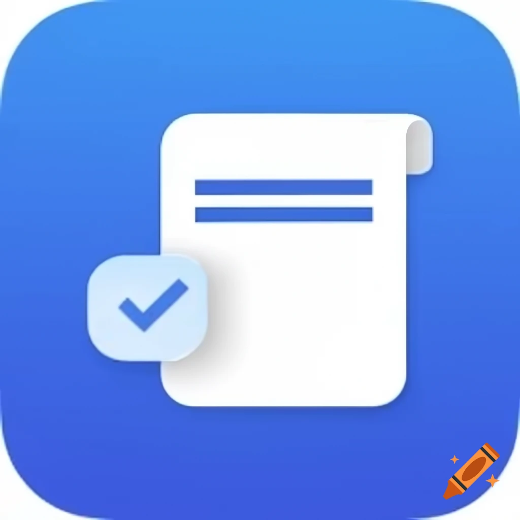 Minimalist inventory app icon
