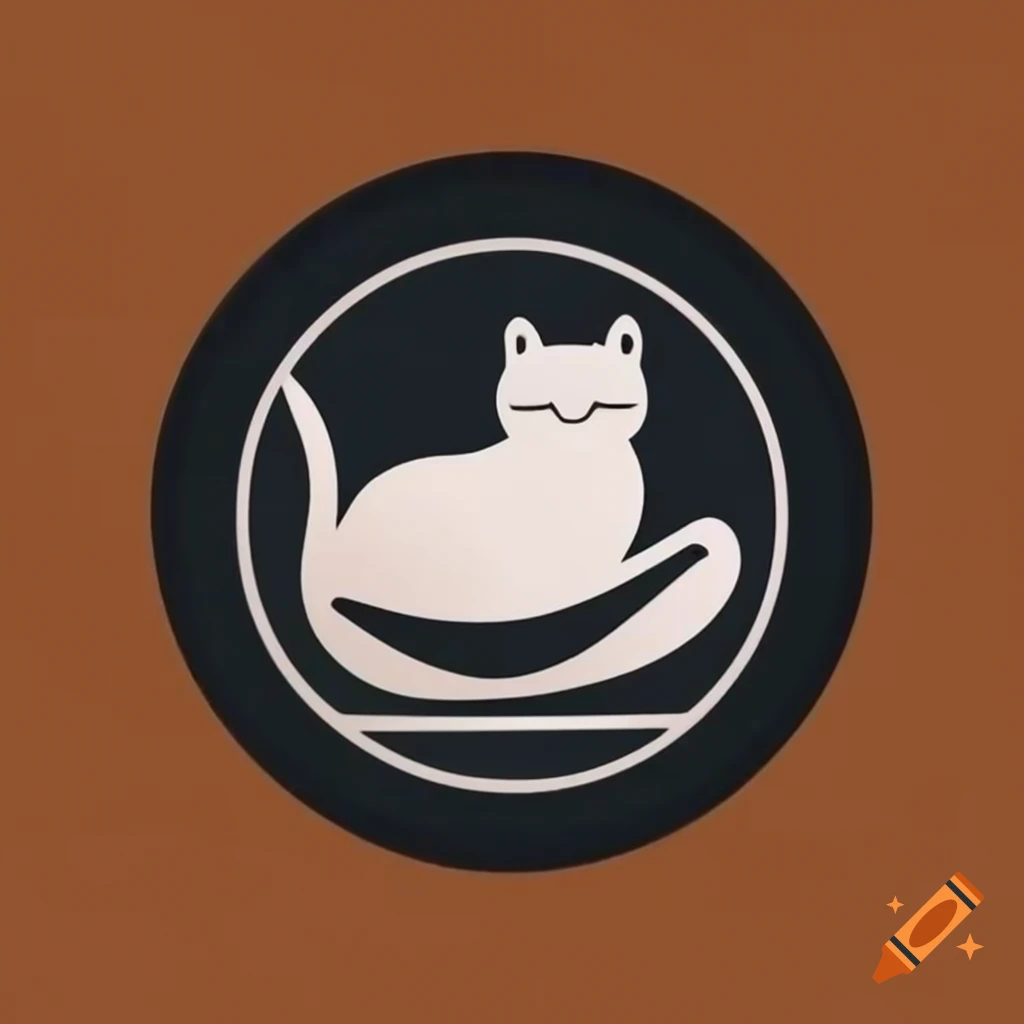 Logo of crypto fox coin a digital currency for blockchain enthusiasts