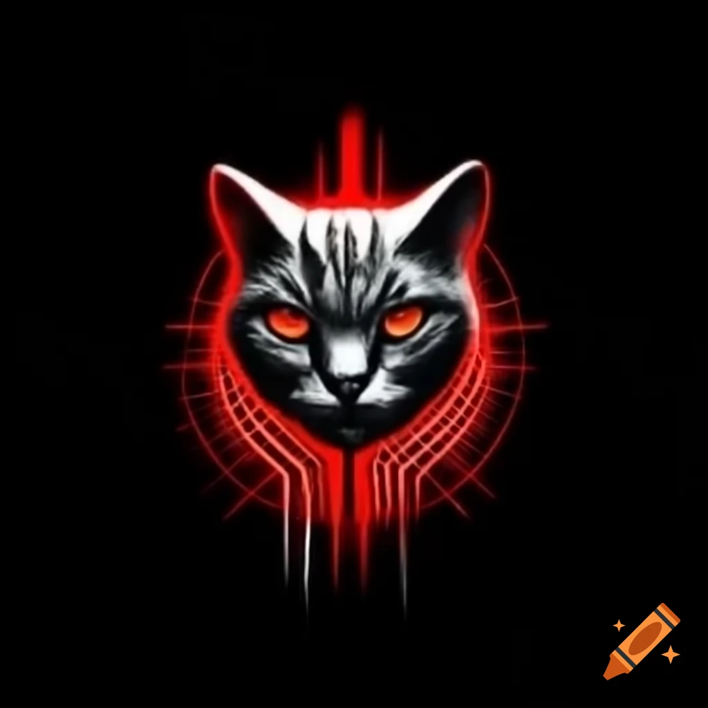 Jedi cat logo design