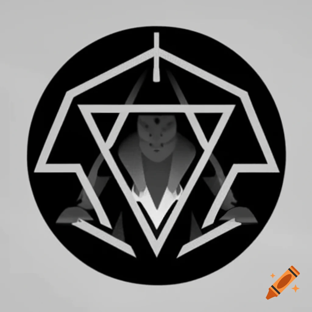 Geometric circle logo representing an orcish cult