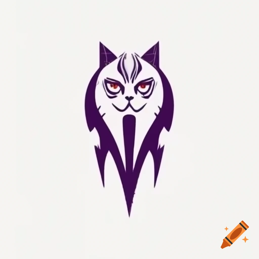 Jedi cat logo design