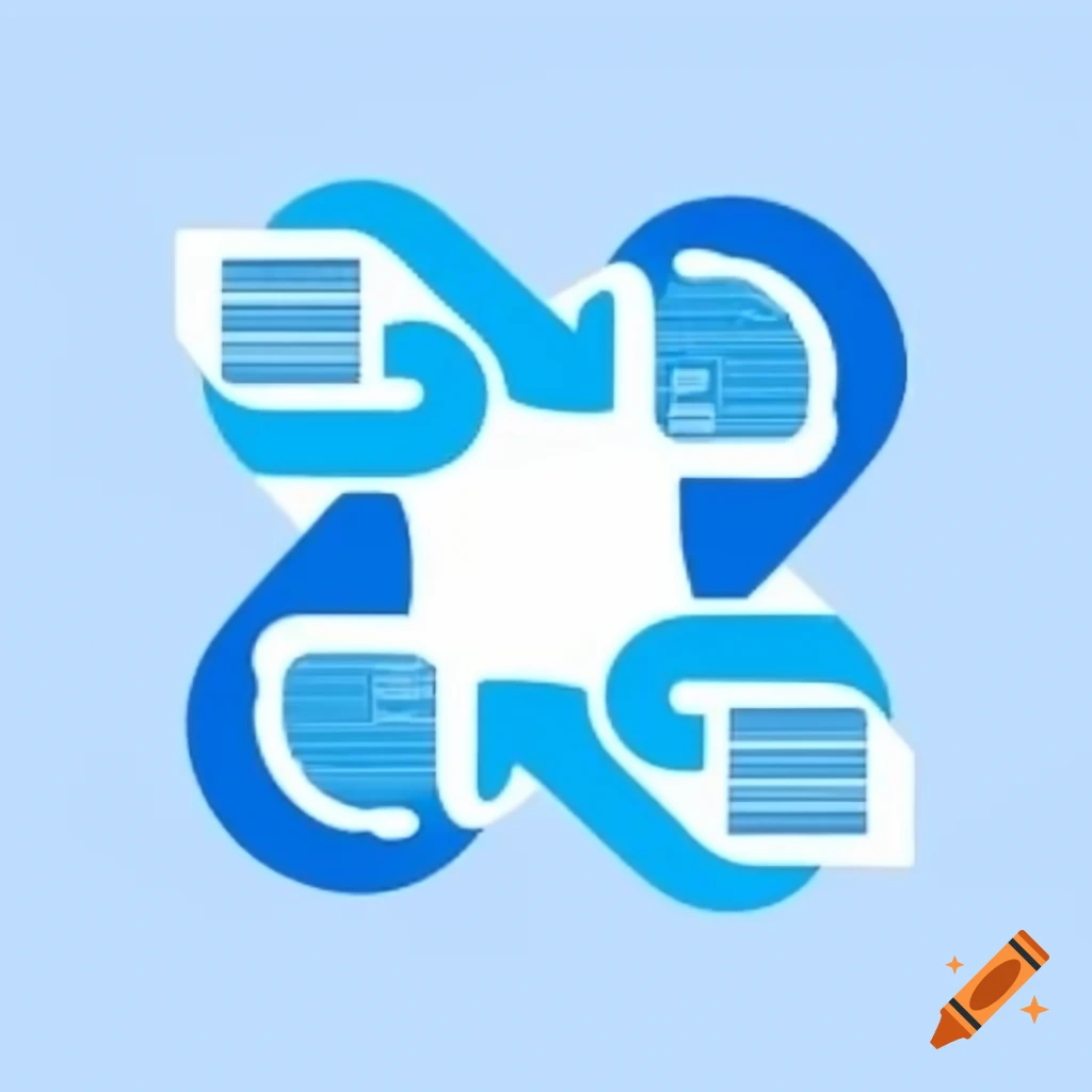 Logo symbolizing technology and education intersection