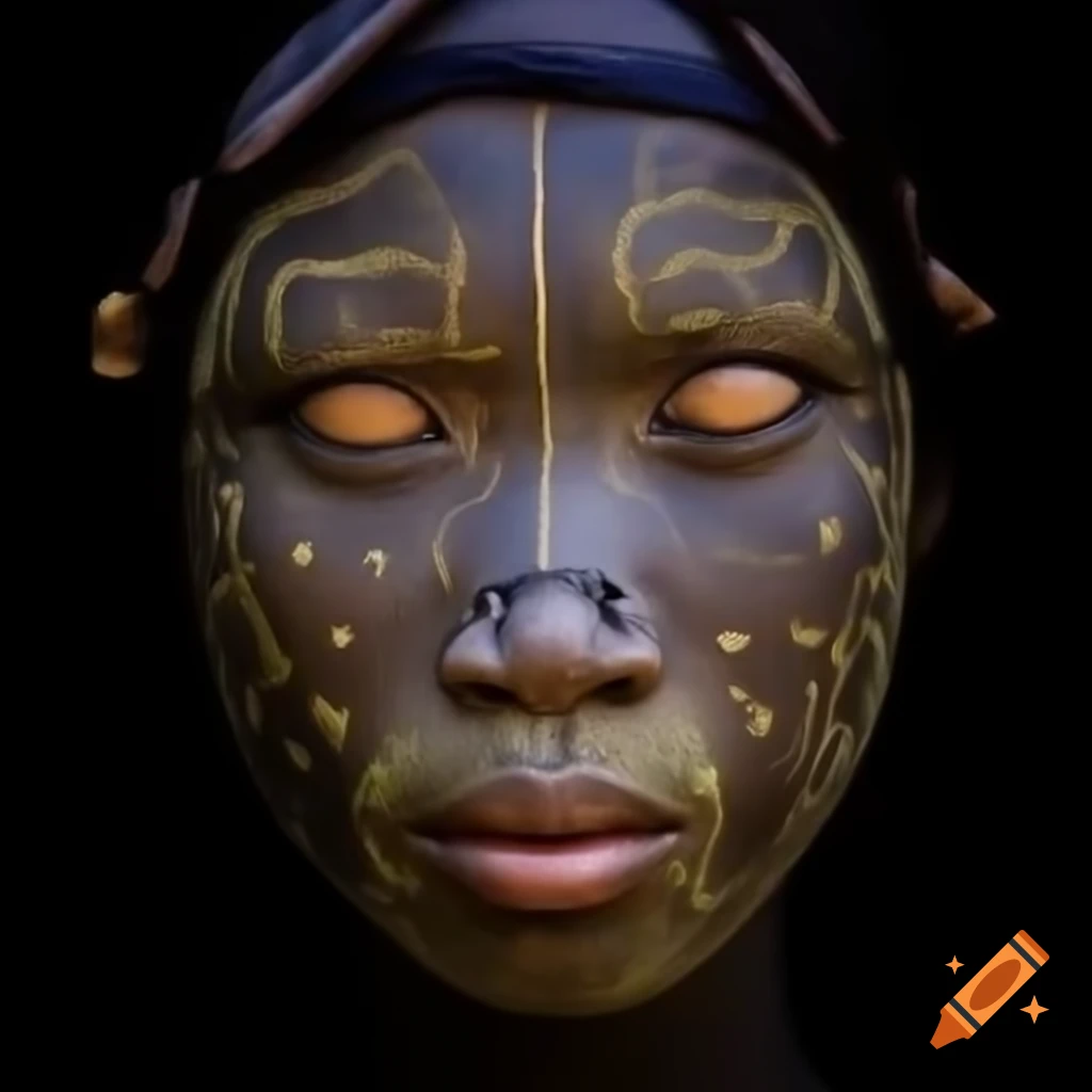Abstract representation of a god head