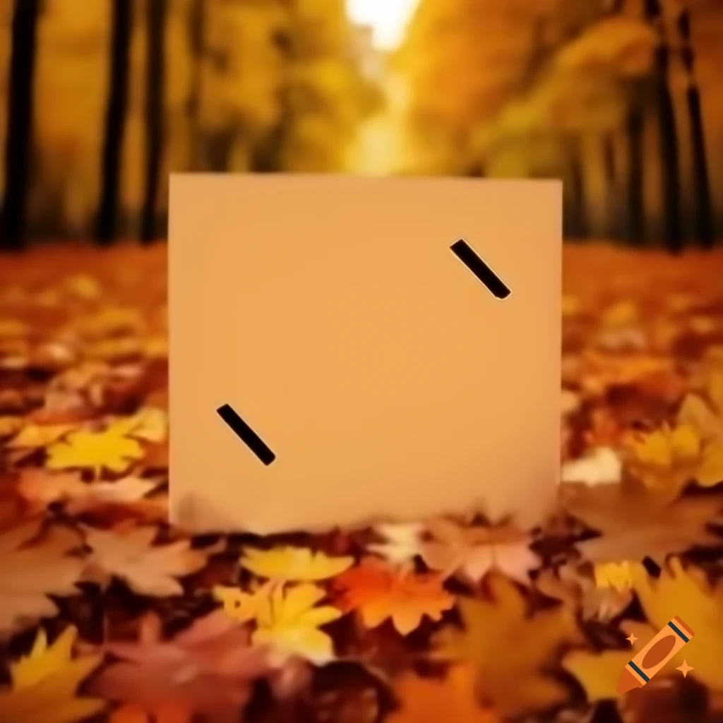 Colorful fall foliage creating a beautiful autumn background