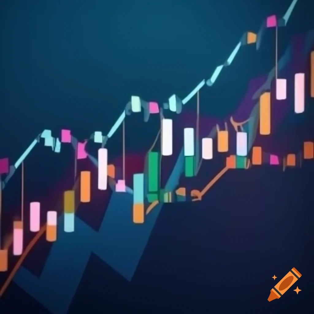 Stock market trends showing significant growth