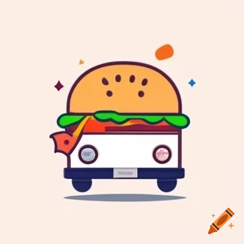 Logo of Archers Burgerz featuring a burger van