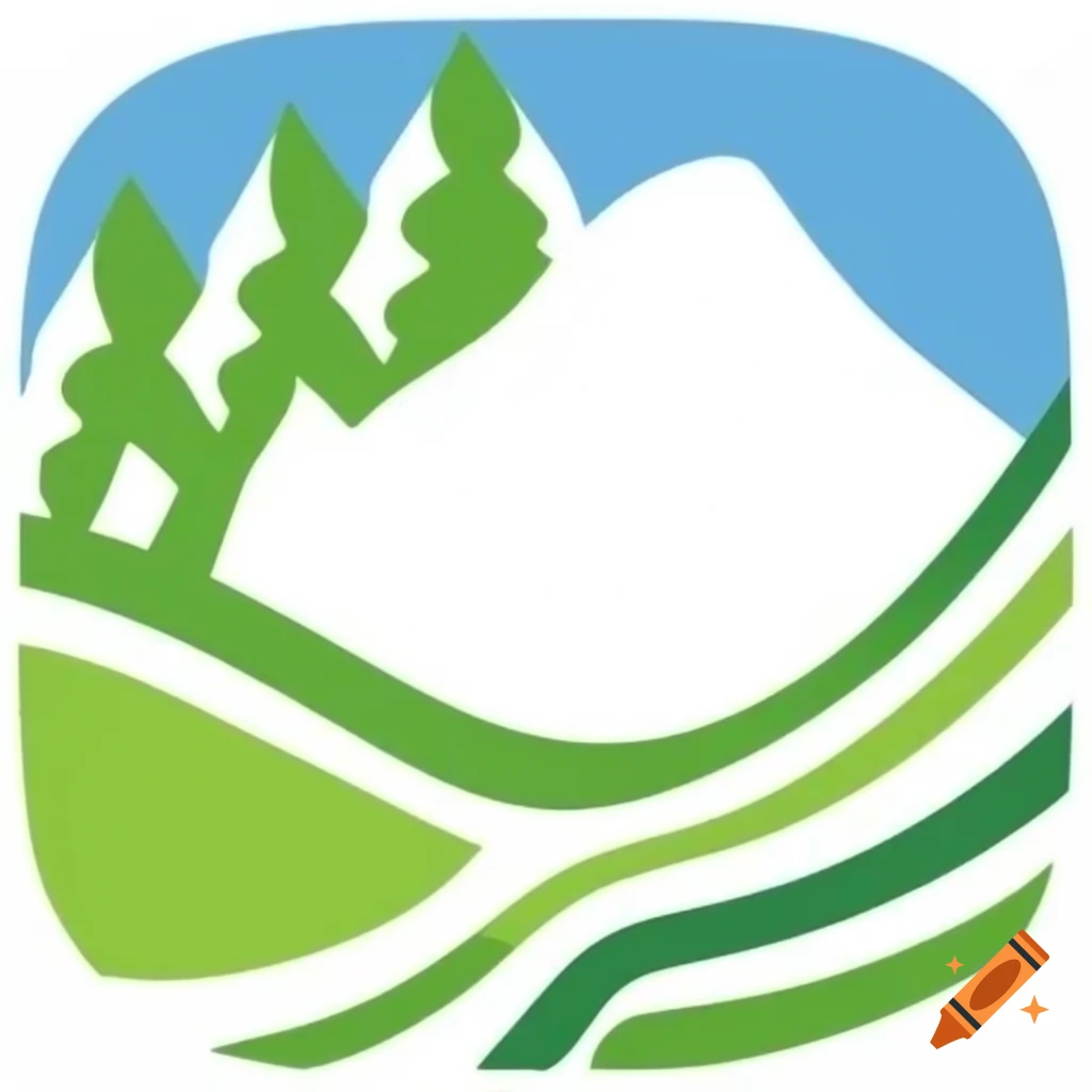 Logo design for Smoky Mountain Greenworks landscaping company in Knoxville