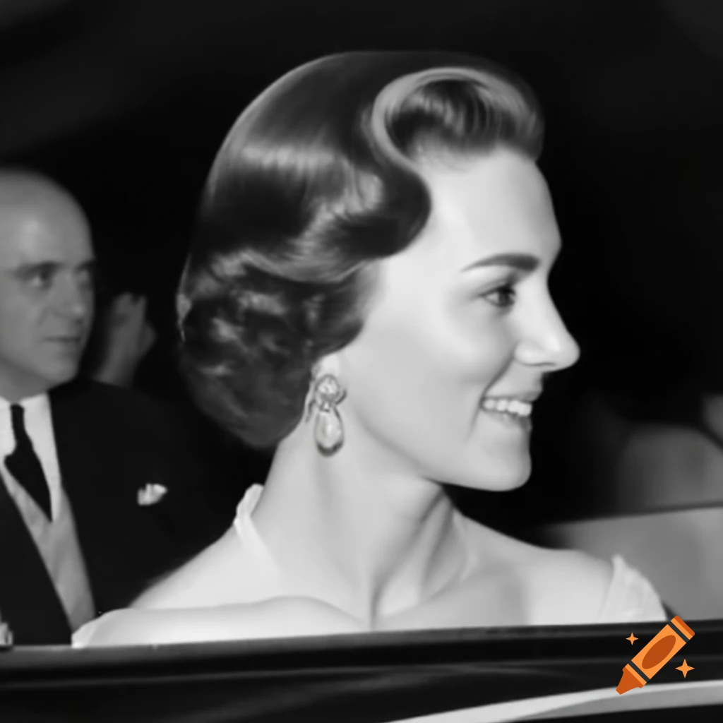Catherine Middleton showcasing elegant chin-length bob hairstyle