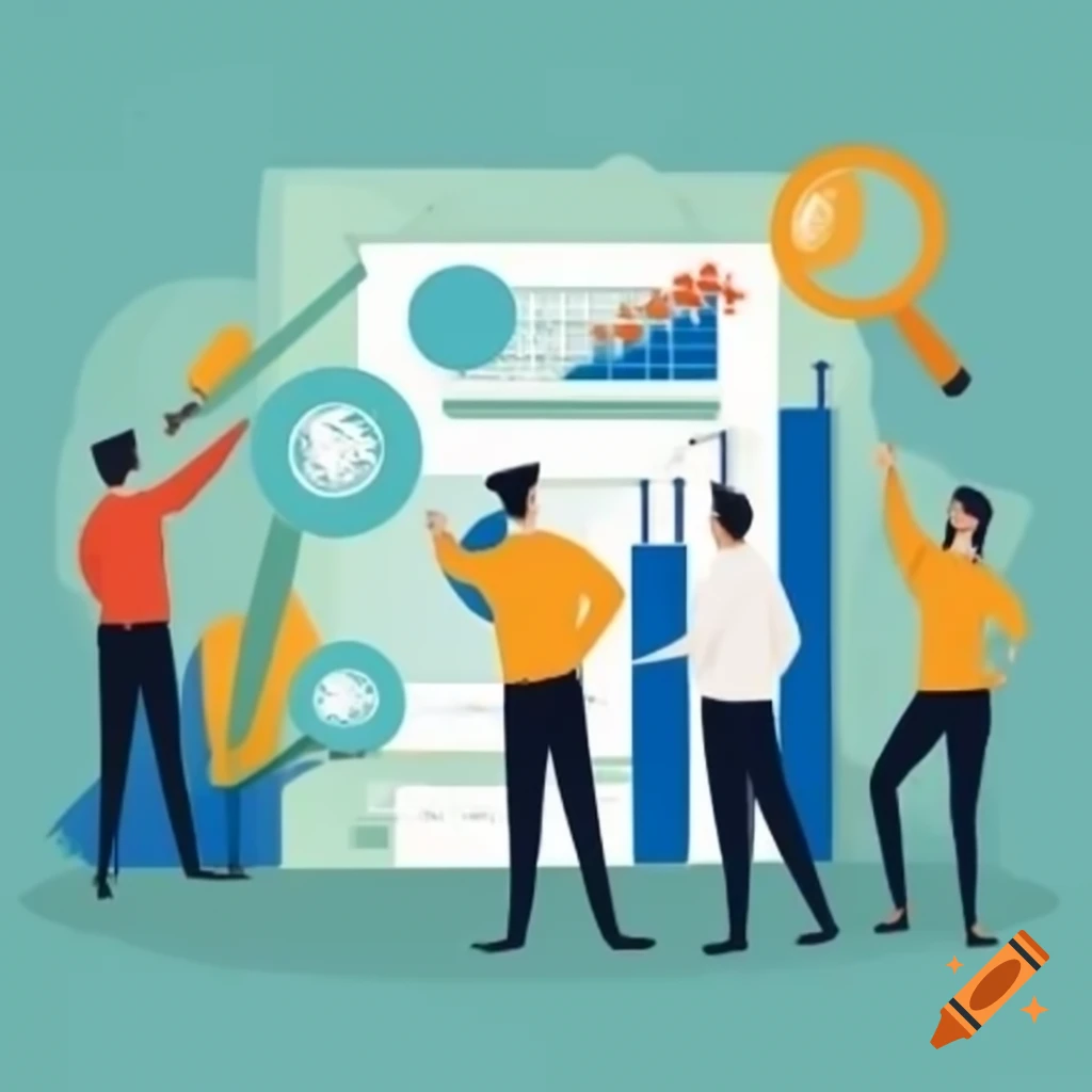 Business plan document outlining strategies and objectives