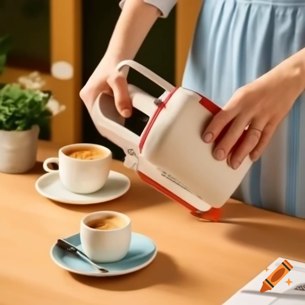 Portable compact coffee roasting machine for on-the-go use