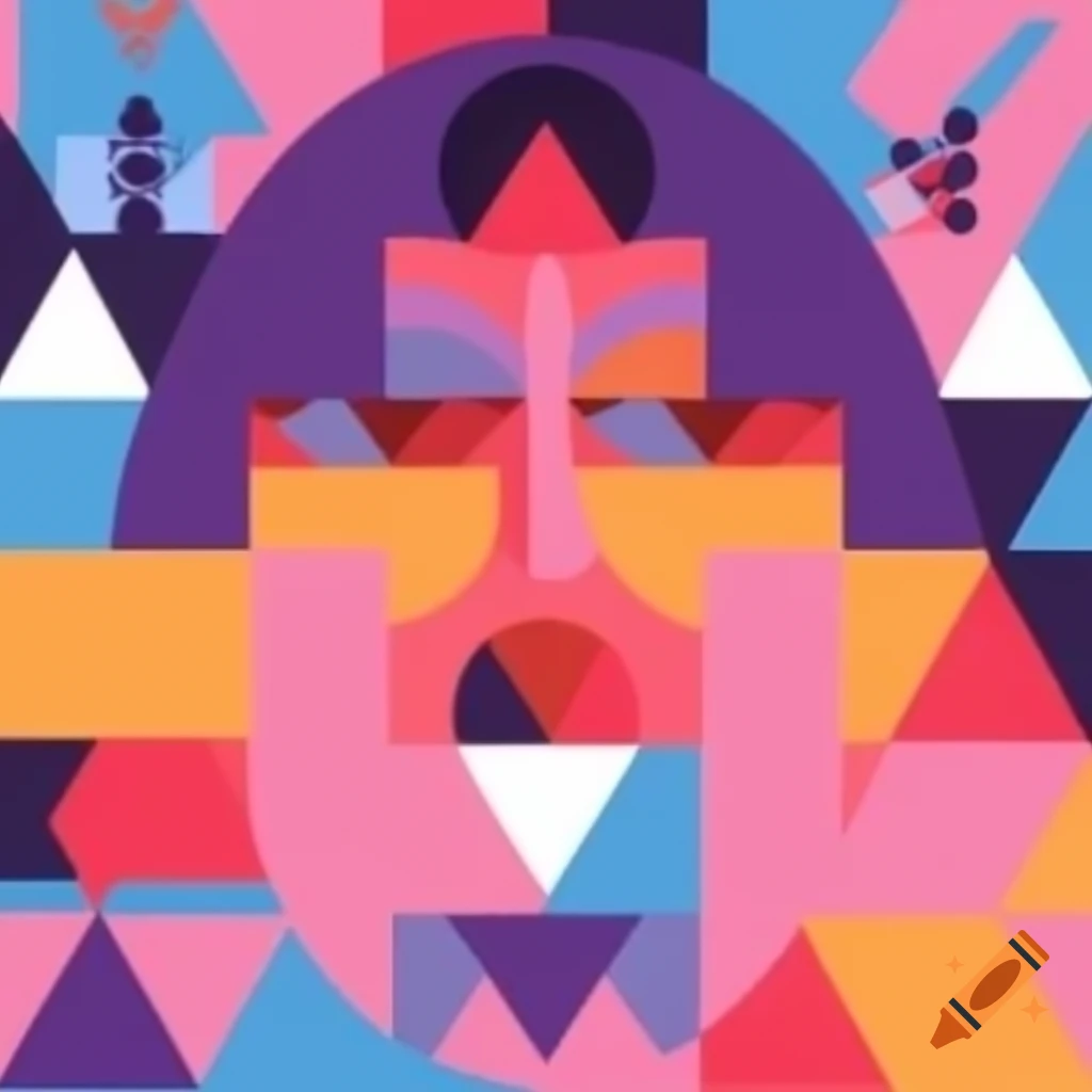 Abstract geometric shapes