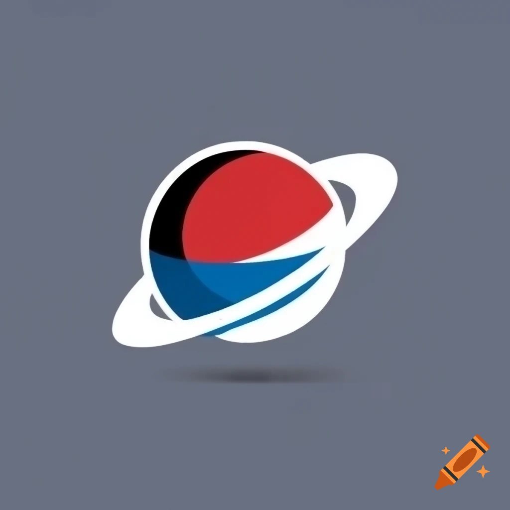 Logo of space agency featuring Saturn